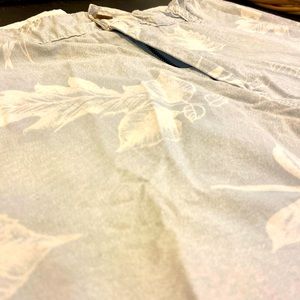 Adam Levine baby blue shorts